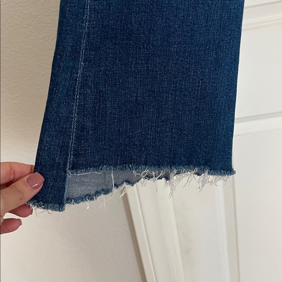 Mother The Runaway Step Fray Jeans Groovy Wash - Picture 4 of 13